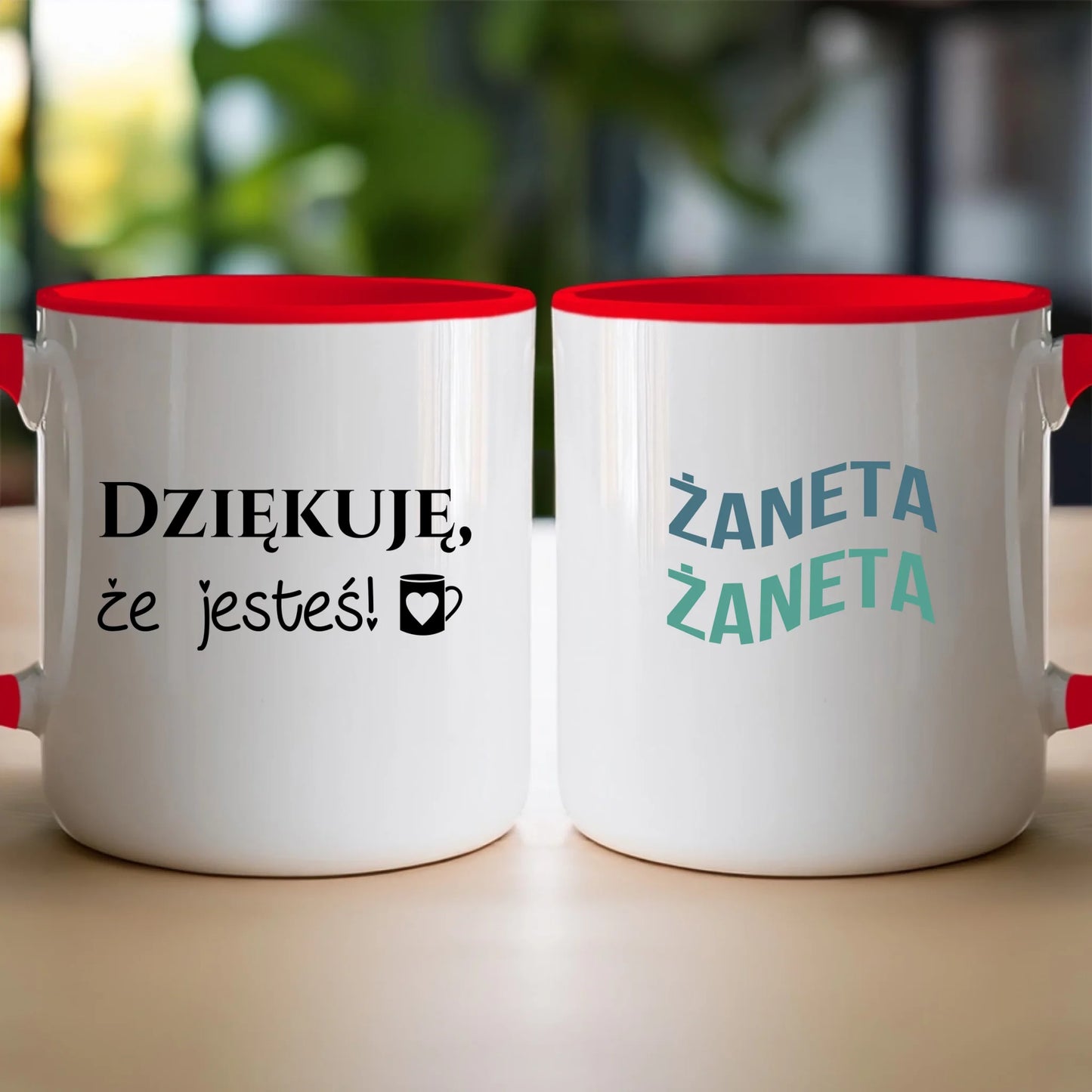 Personalizowany kubek z napisem #321