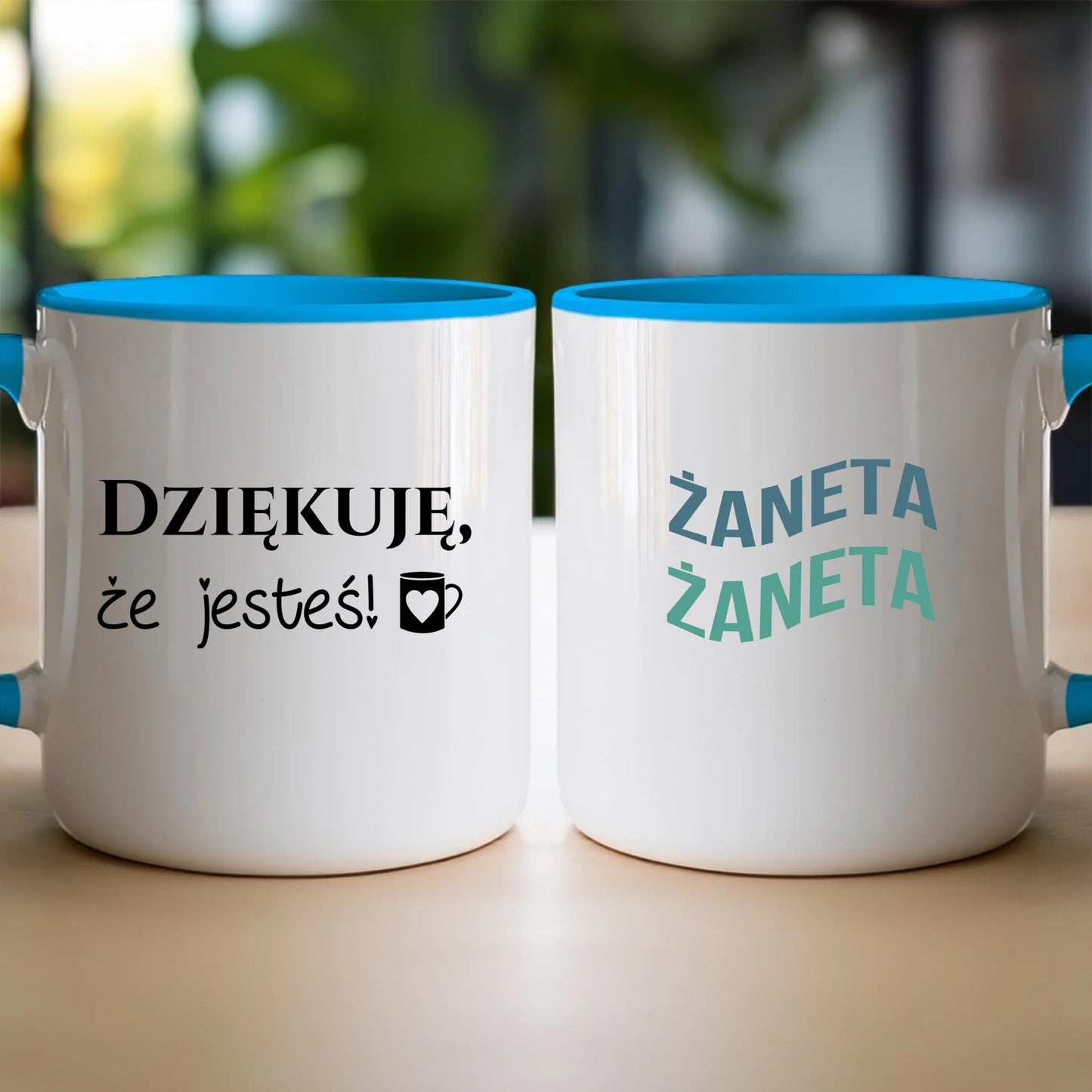 Personalizowany kubek z napisem #321