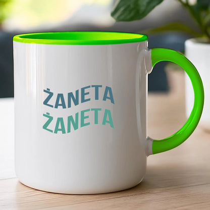 Personalizowany kubek z napisem #321