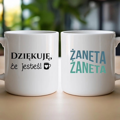 Personalizowany kubek z napisem #323