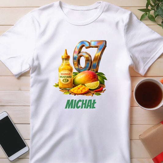 Koszulka personalizowana - six seven #6767