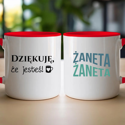 Personalizowany kubek z napisem #323