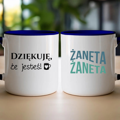 Personalizowany kubek z napisem #323