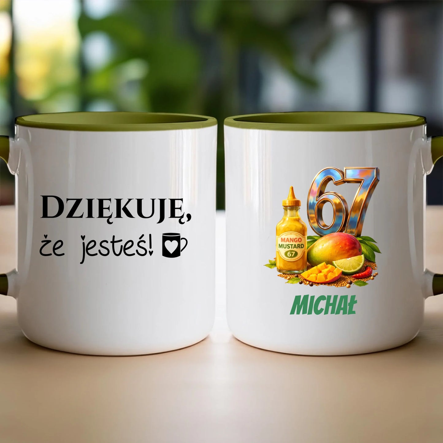 Kubek personalizowany - six seven #6767