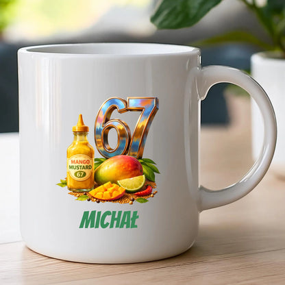 Kubek personalizowany - six seven #6767