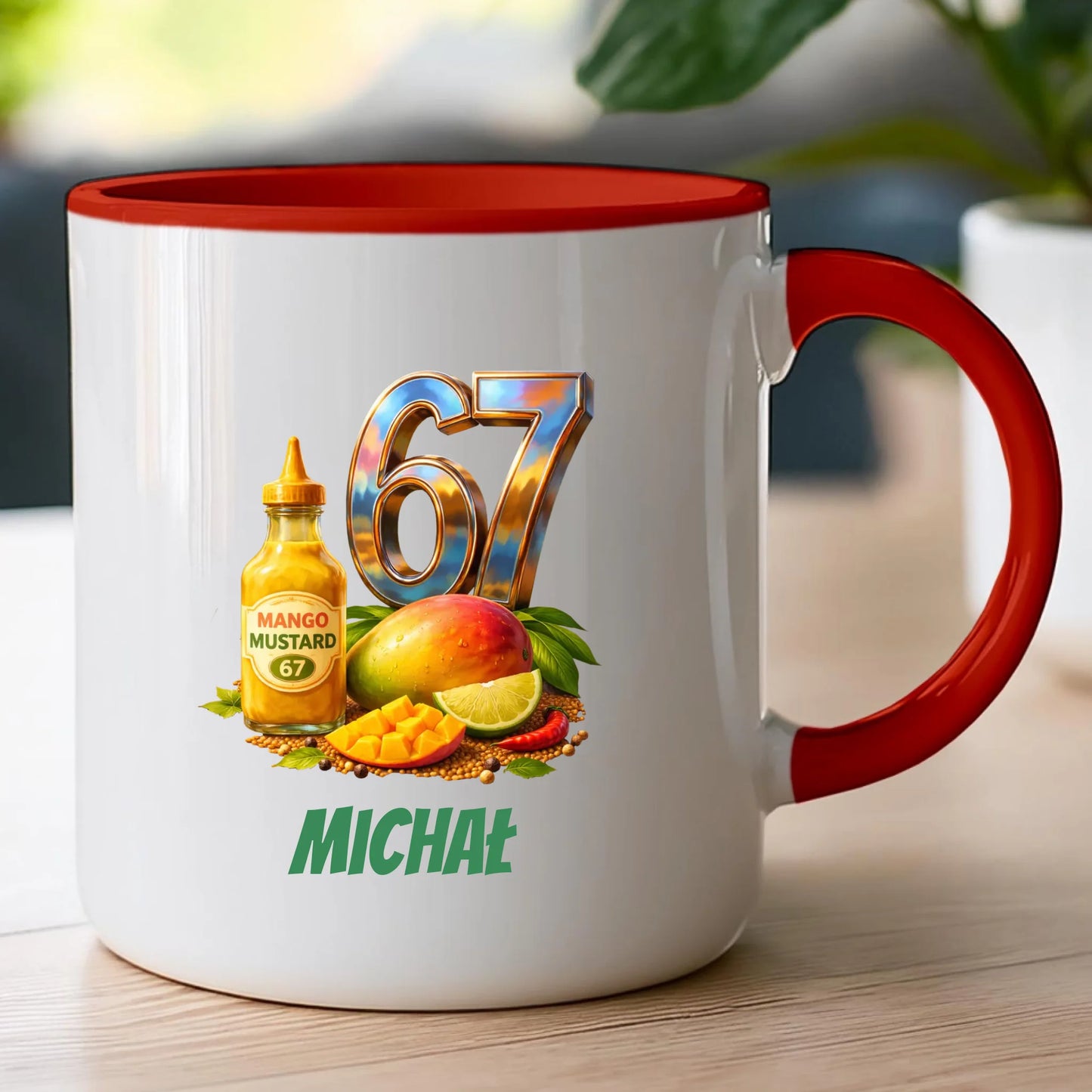 Kubek personalizowany - six seven #6767