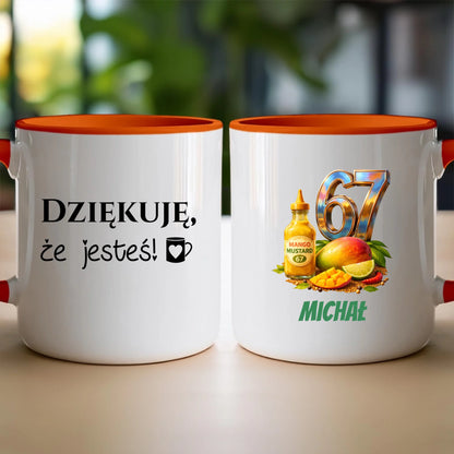 Kubek personalizowany - six seven #6767
