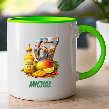 Kubek personalizowany - six seven #6767