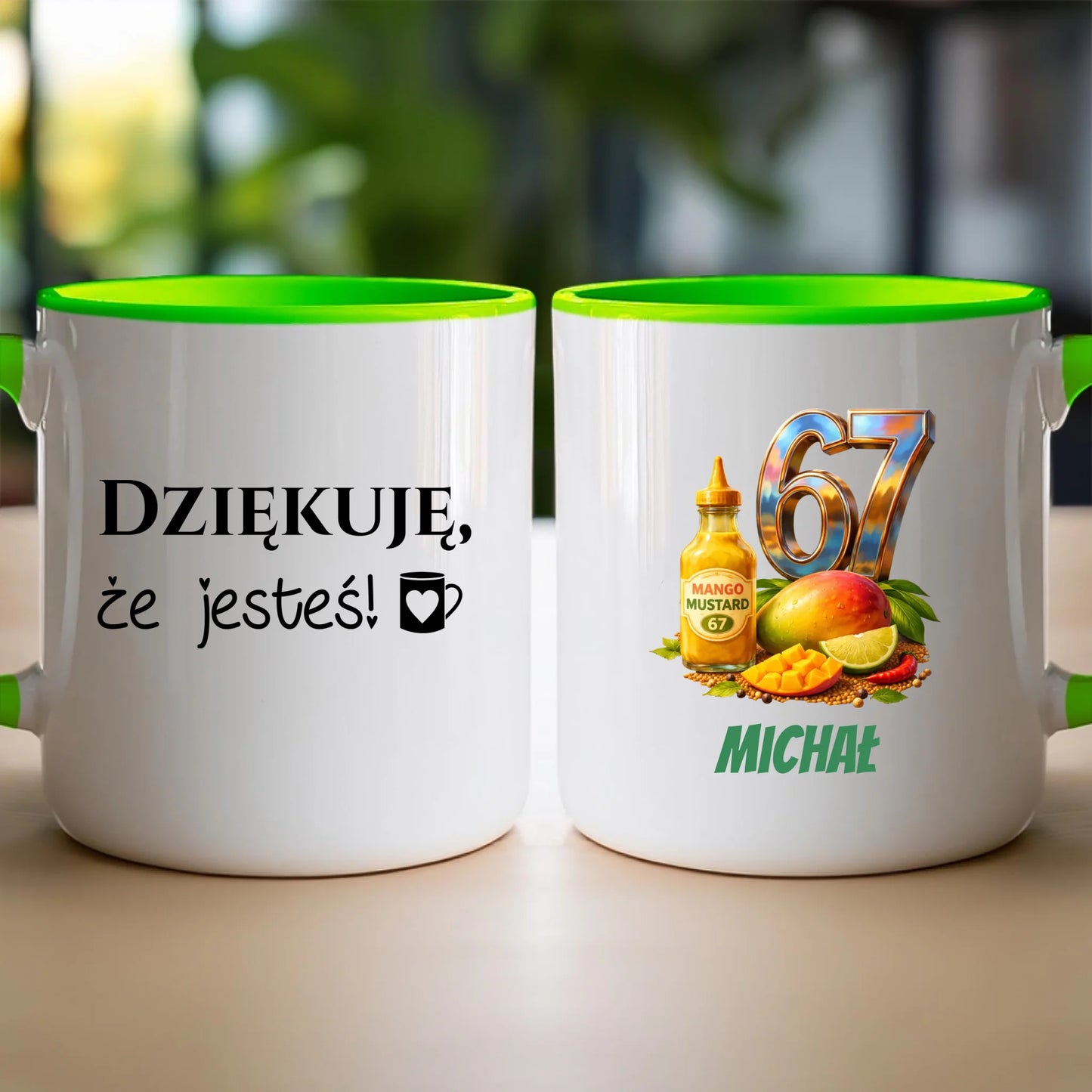 Kubek personalizowany - six seven #6767