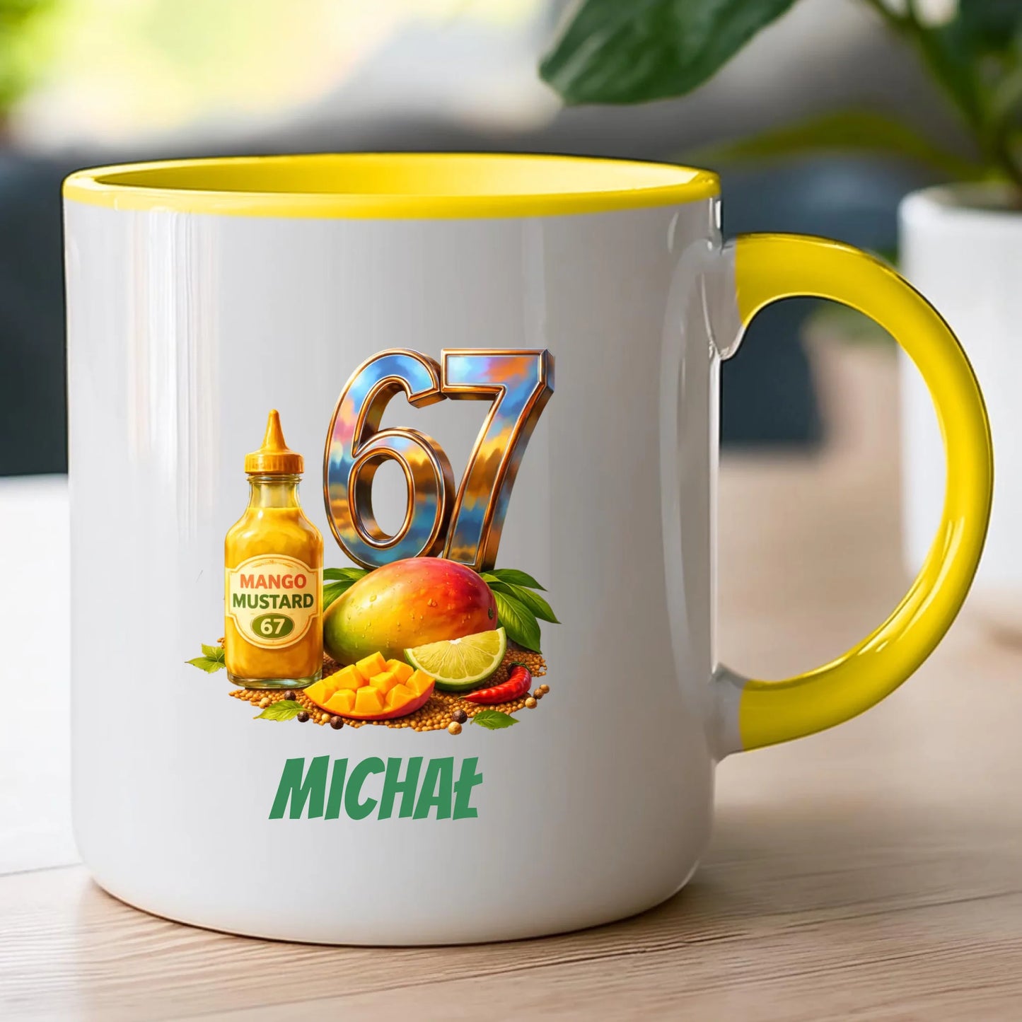 Kubek personalizowany - six seven #6767