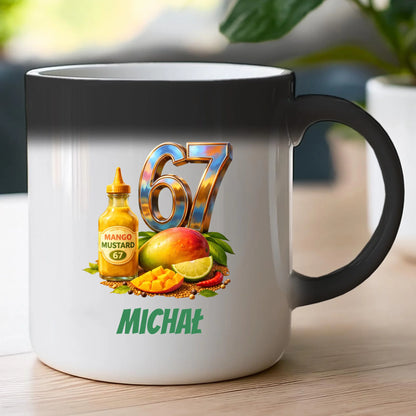 Kubek personalizowany - six seven #6767