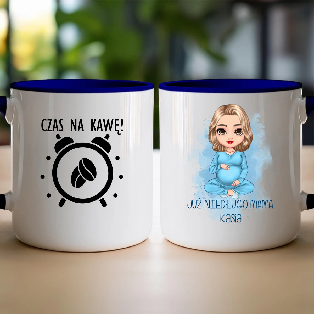 Kubek personalizowany dla kobiety - przyszła mama #520