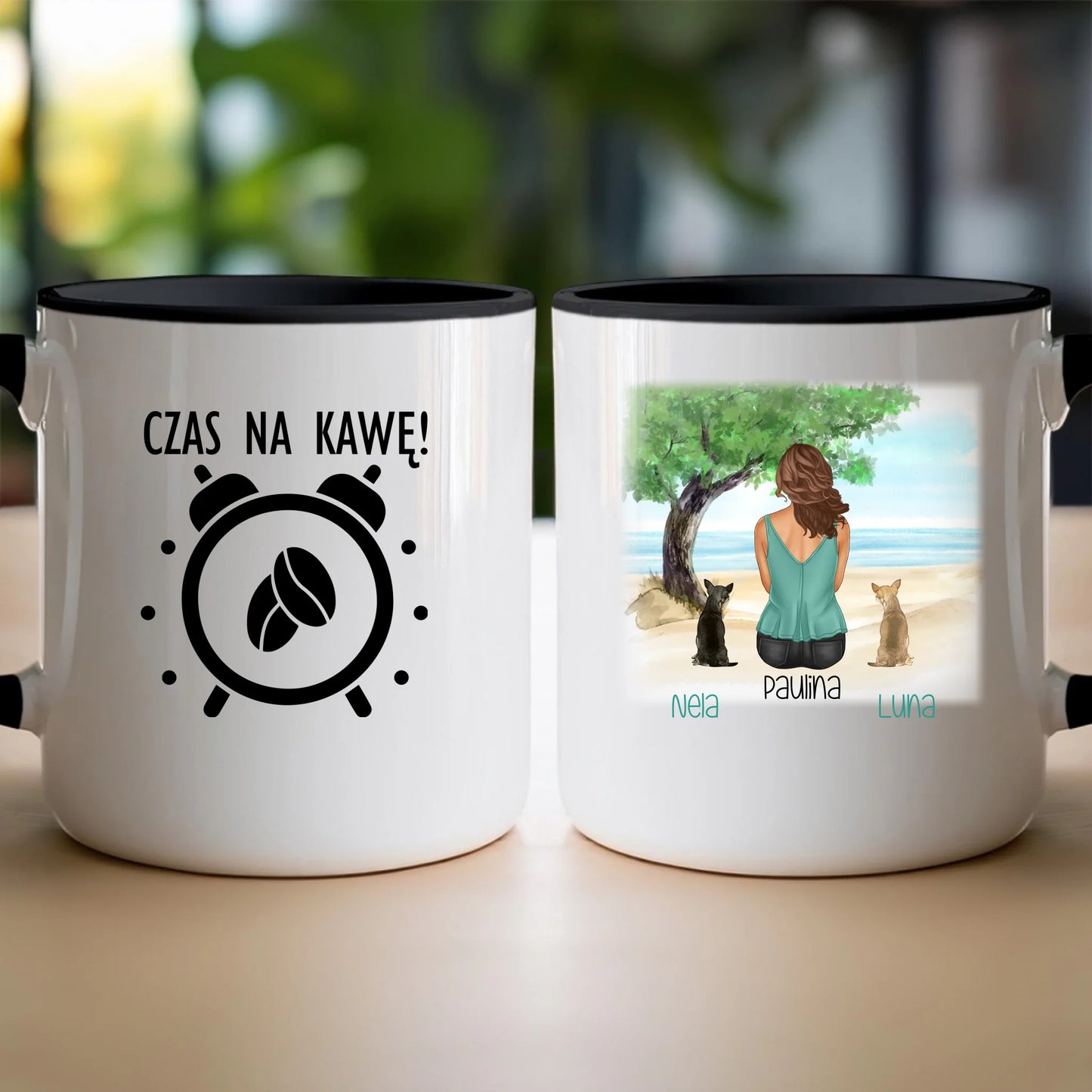 Kubek personalizowany dla Kobiety - psy i koty #519