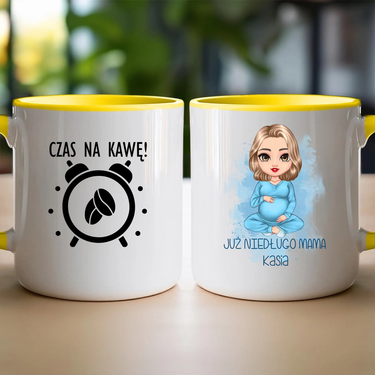 Kubek personalizowany dla kobiety - przyszła mama #520