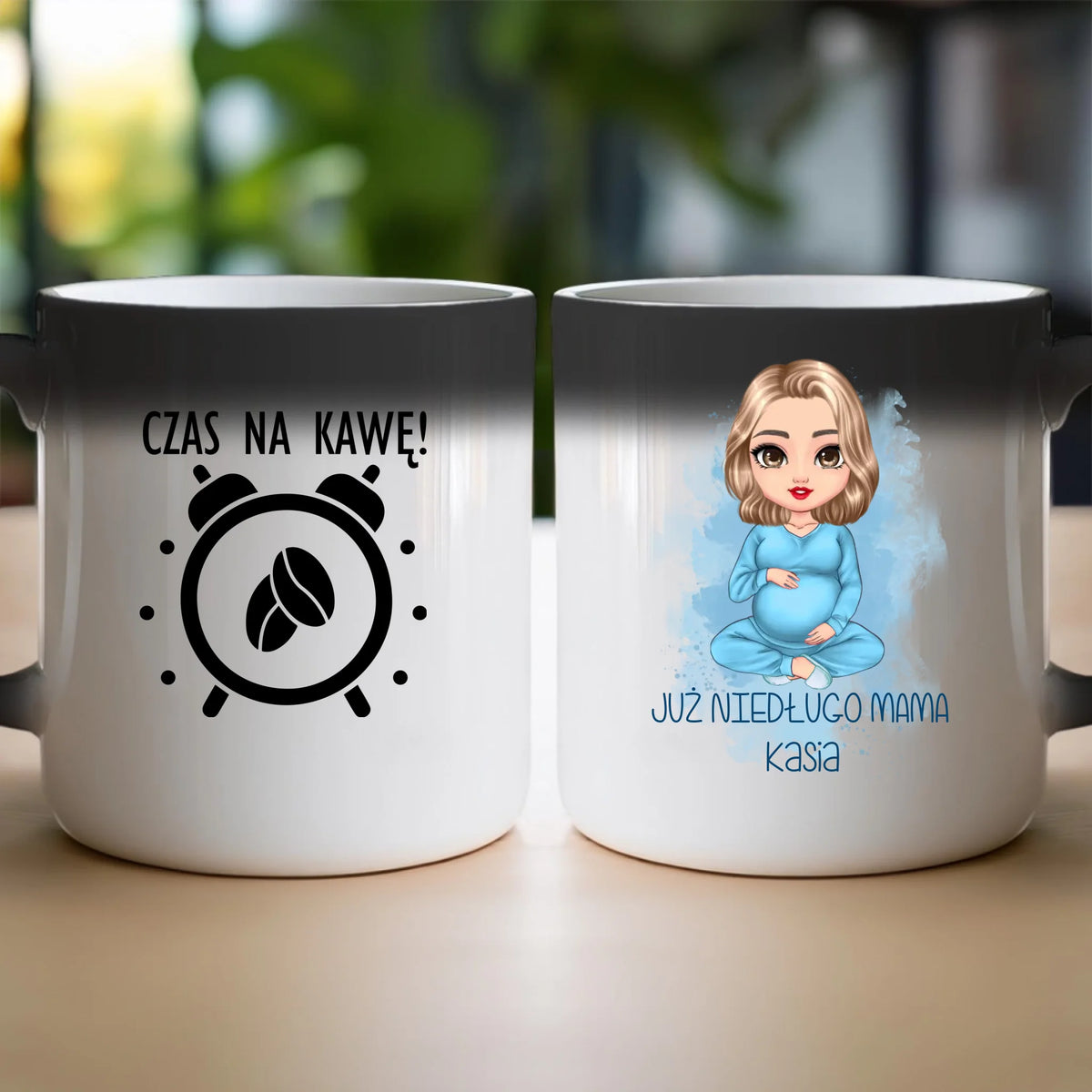 Kubek personalizowany dla kobiety - przyszła mama #520