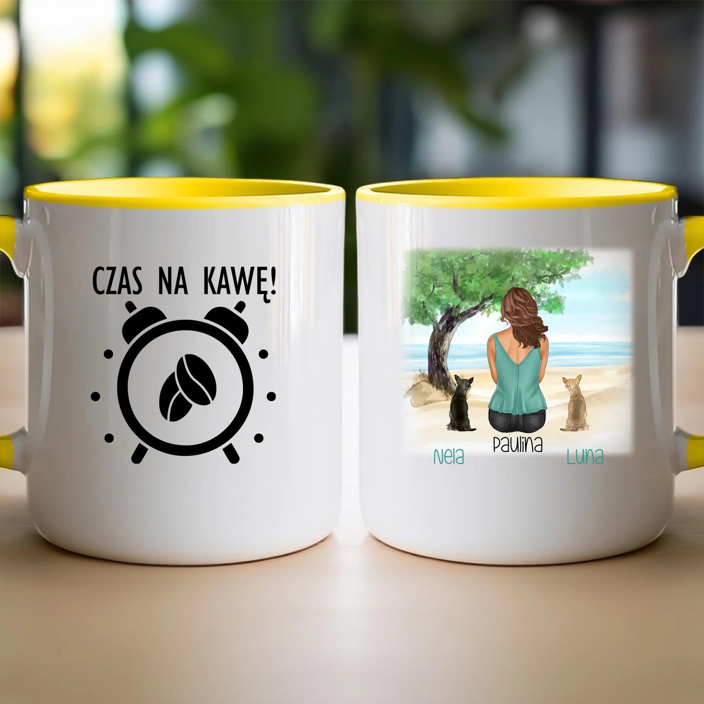 Kubek personalizowany dla Kobiety - psy i koty #519