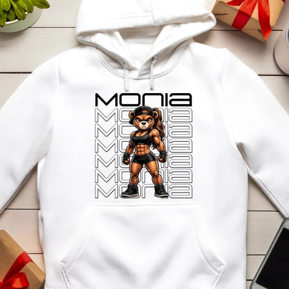 Bluza dla dziewczyny - silna misia #368