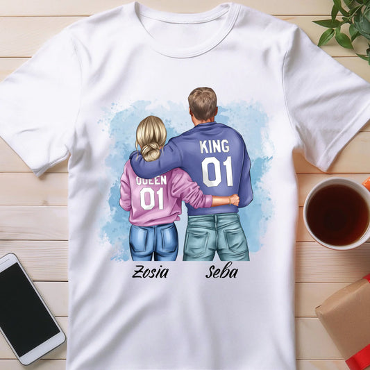 Koszulka personalizowana dla par #82