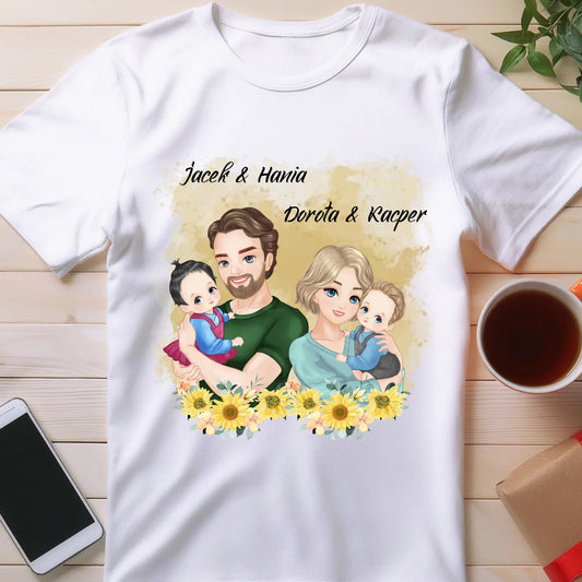 Koszulka personalizowana dla rodziny #825