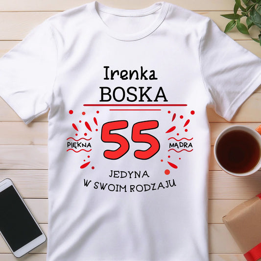Koszulka na urodziny personalizowana #5000