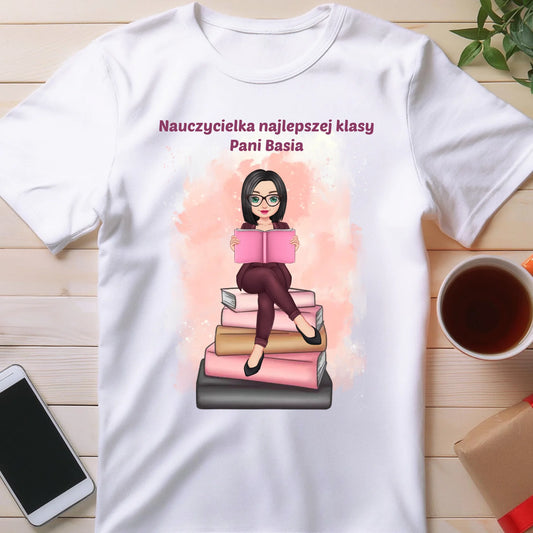 Koszulka  personalizowana dla nauczycielki #3203