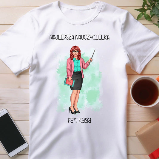 Koszulka personalizowana dla nauczycielki #3202