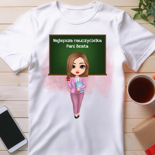 Koszulka personalizowana dla nauczycielki #3201