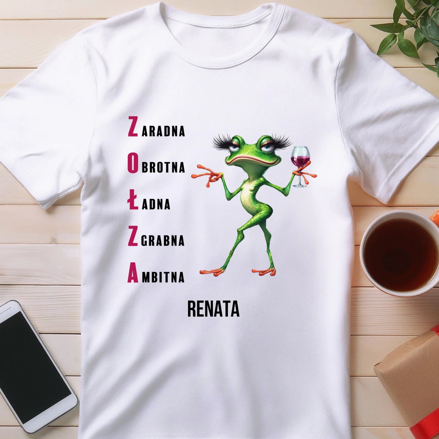 Koszulka personalizowana na Dzień Kobiet - Żabunia #455