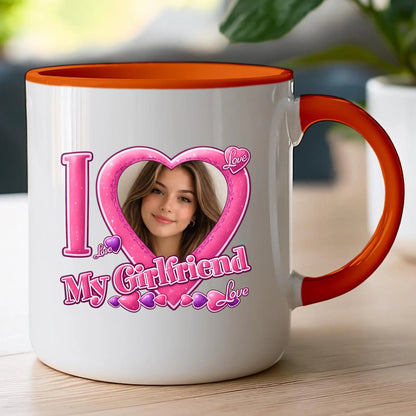 Kubek z własnym zdjęciem - I Love My Girlfriend