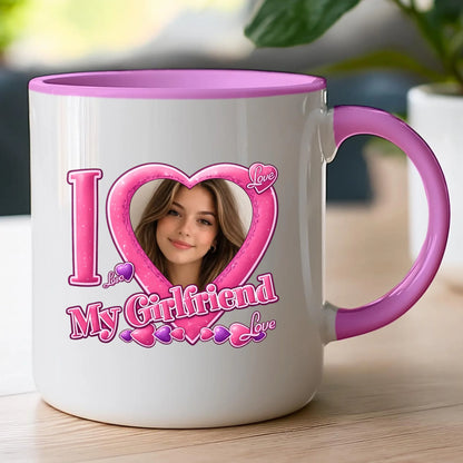 Kubek z własnym zdjęciem - I Love My Girlfriend