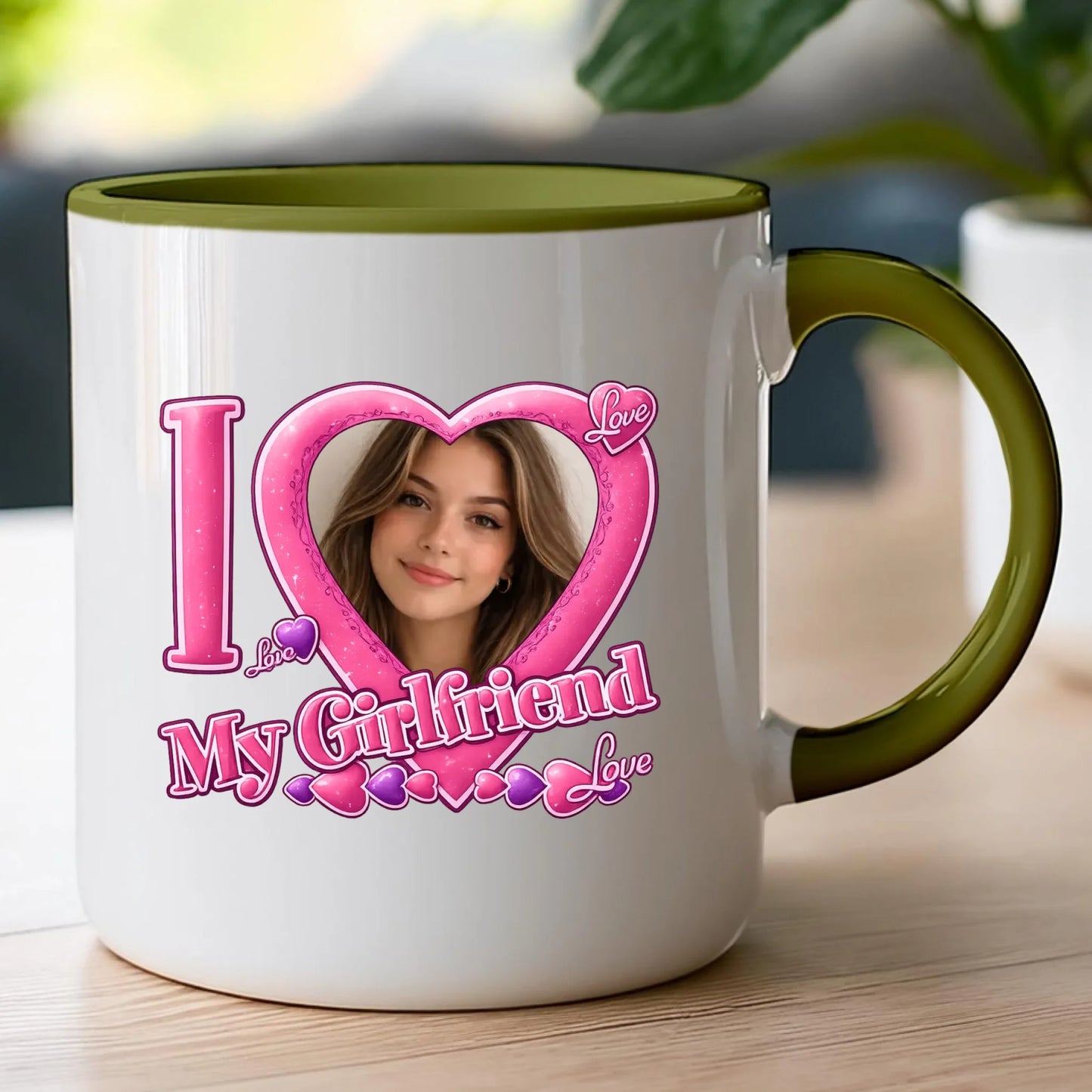 Kubek z własnym zdjęciem - I Love My Girlfriend