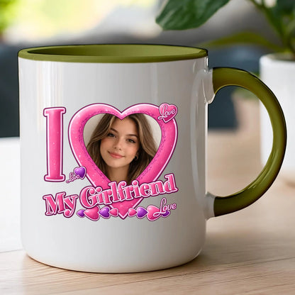 Kubek z własnym zdjęciem - I Love My Girlfriend