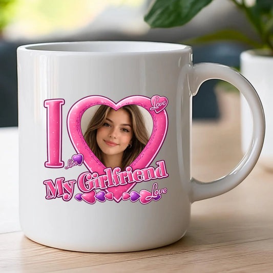 Kubek z własnym zdjęciem - I Love My Girlfriend