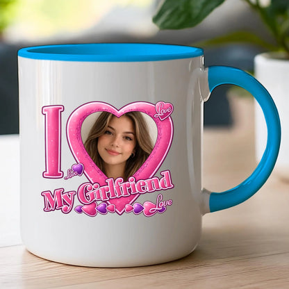 Kubek z własnym zdjęciem - I Love My Girlfriend