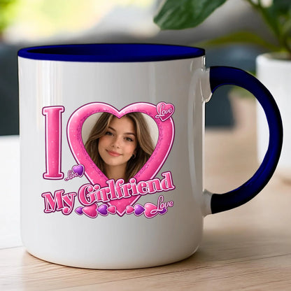 Kubek z własnym zdjęciem - I Love My Girlfriend