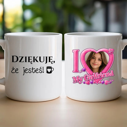 Kubek z własnym zdjęciem - I Love My Girlfriend