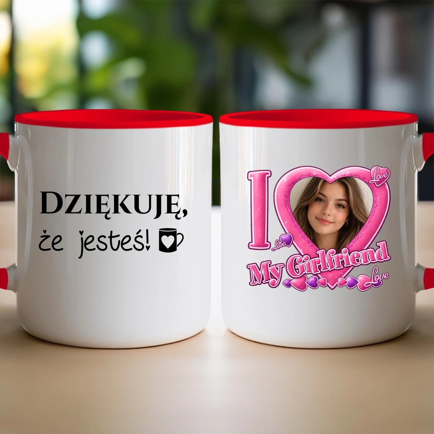 Kubek z własnym zdjęciem - I Love My Girlfriend