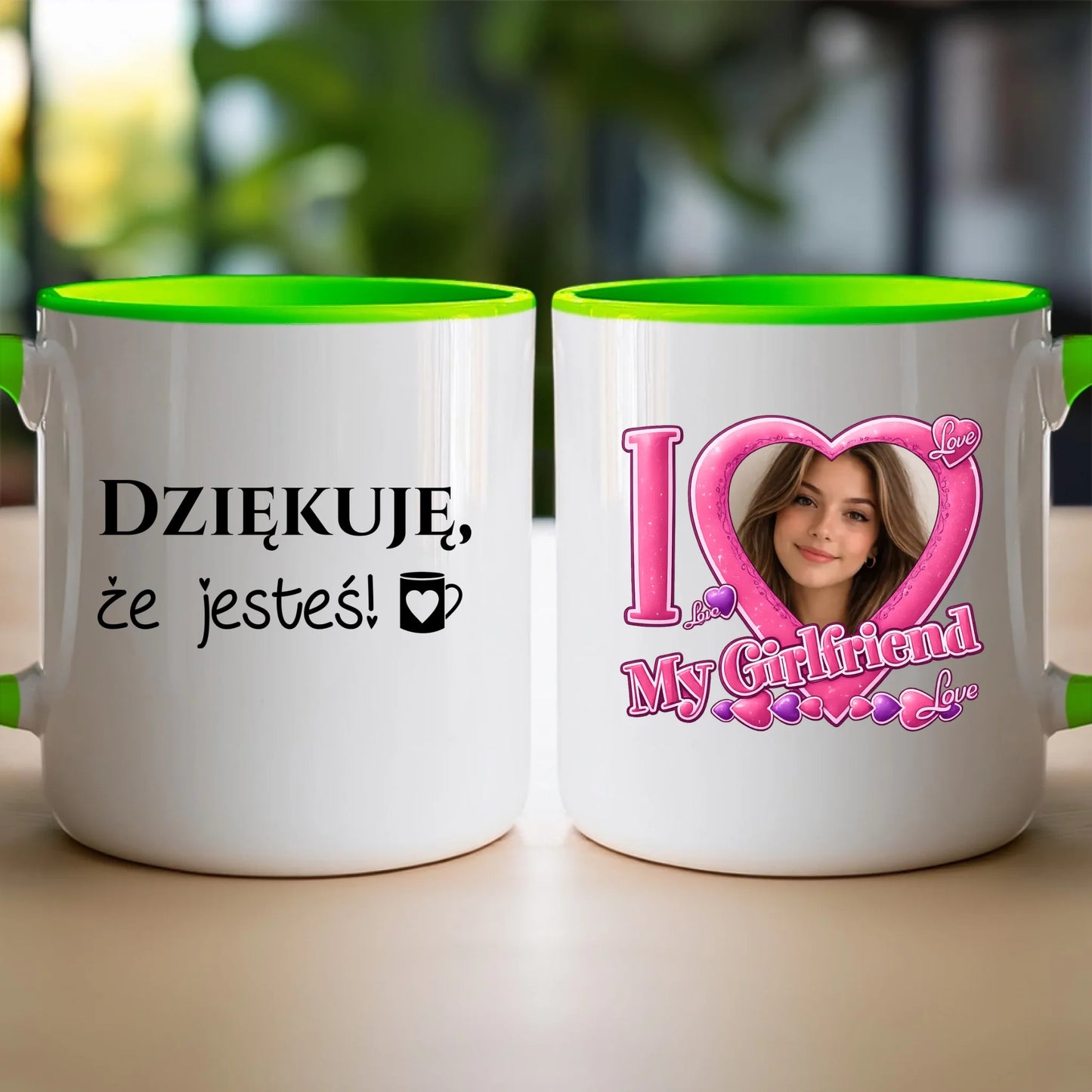 Kubek z własnym zdjęciem - I Love My Girlfriend
