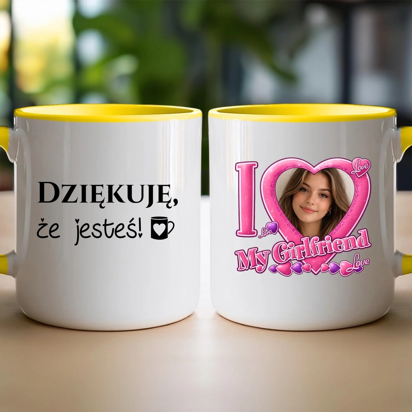 Kubek z własnym zdjęciem - I Love My Girlfriend