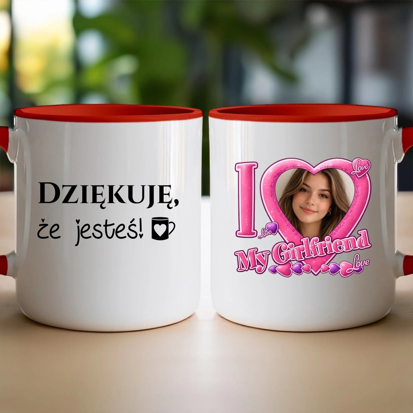 Kubek z własnym zdjęciem - I Love My Girlfriend