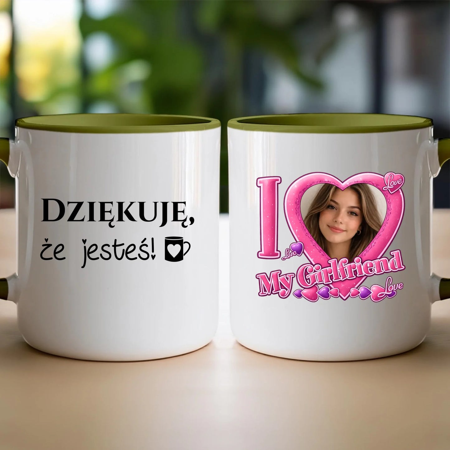 Kubek z własnym zdjęciem - I Love My Girlfriend