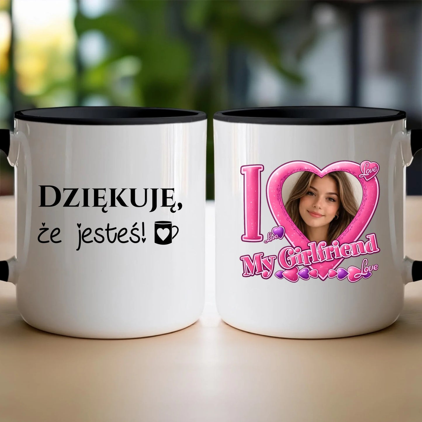 Kubek z własnym zdjęciem - I Love My Girlfriend