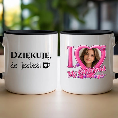 Kubek z własnym zdjęciem - I Love My Girlfriend