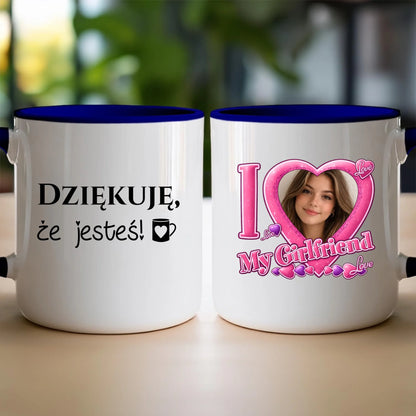 Kubek z własnym zdjęciem - I Love My Girlfriend