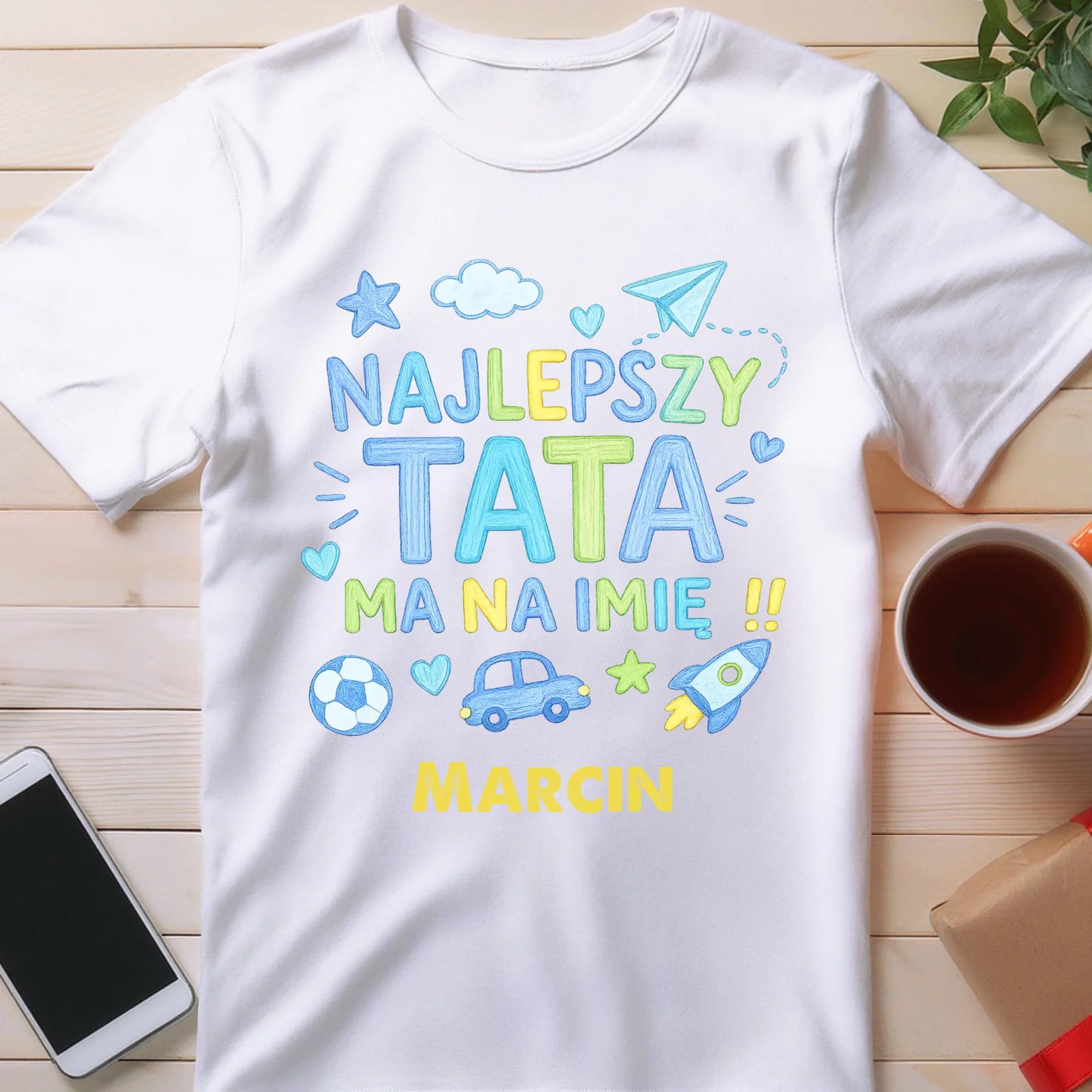 Koszulka personalizowana dla taty #349