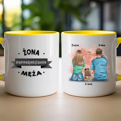 Kubek personalizowany dla par - piesek #66