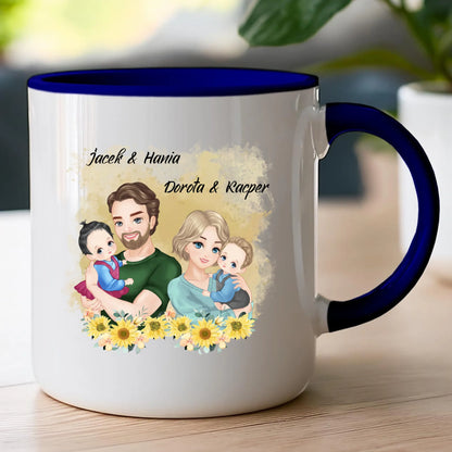 Kubek personalizowany dla rodziny #825