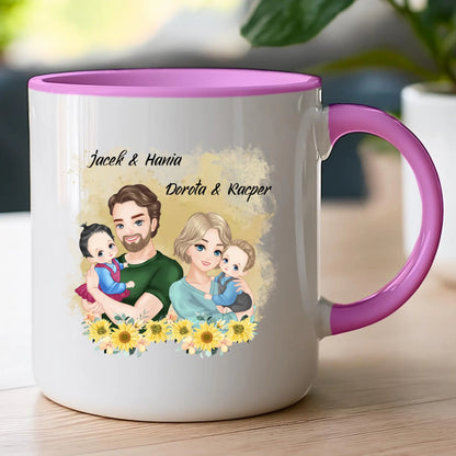 Kubek personalizowany dla rodziny #825
