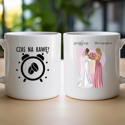 Kubek personalizowany dla przyjaciółek - ślub #142