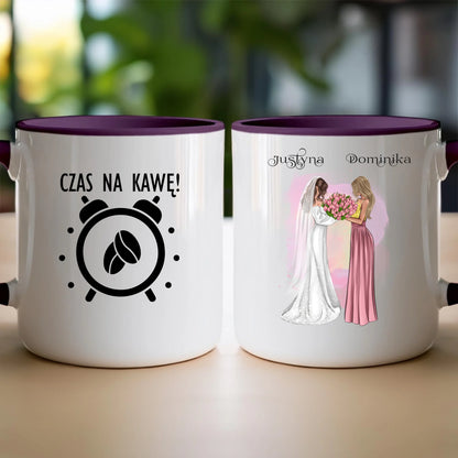 Kubek personalizowany dla przyjaciółek - ślub #142